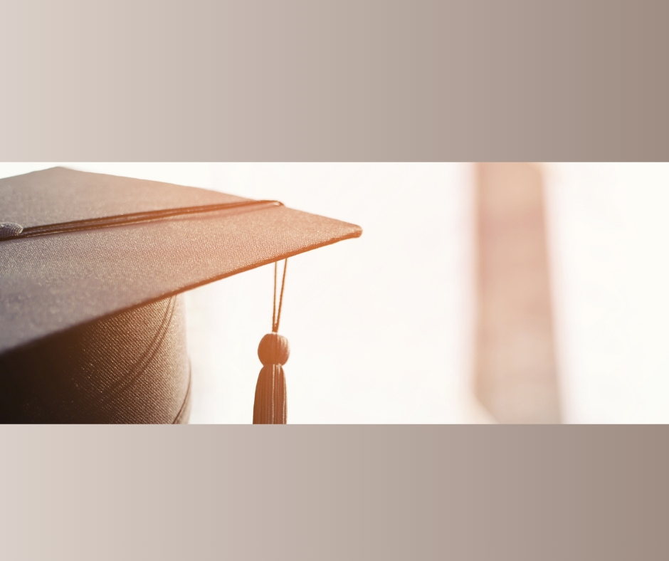 stock image of graduation cap